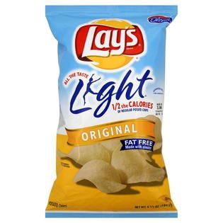Lays  Light Potato Chips, Original, 6.5 oz (184.2 g)