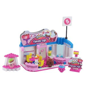 Shopkins Kinstructions Cupcake Cafe Building Blocks 175 Pieces    The Bridge Direct