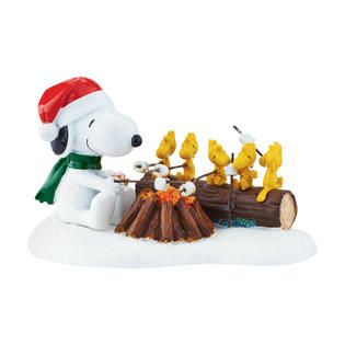 Dept 56 Peanuts Campfire Buddies Village Christmas Figurine