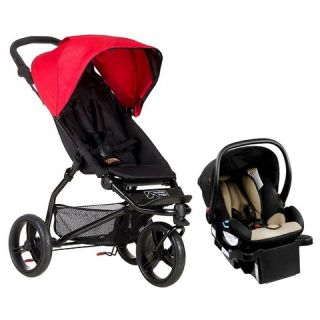 Mountain Buggy Mini Compact Stroller Travel System   Berry