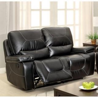 Furniture of America Knightly Recliner Loveseat