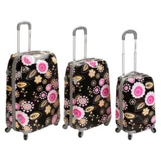 Rockland Vision 3 pc. Polycarbonate/ABS Spinner Luggage Set   Pucci