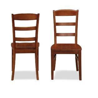 Home Styles The Aspen Collection Ladder Back Dining Chairs   Home