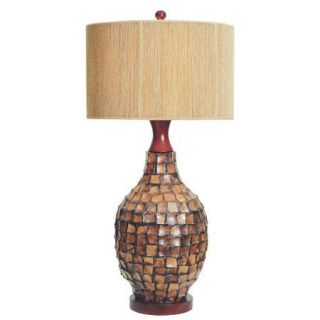 Couture, Inc. Global Explorations Ala Moana 34'' H Table Lamp with Drum Shade
