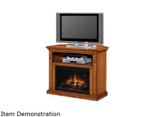 Open Box ClassicFlame Fairmont Collection 40" Wide Wall Corner Electric Fireplace (Antique Oak) 26DE1247 O103