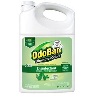 OdoBan Original Eucalyptus Scent Disinfectant Fabric & Air Freshener, 64 fl oz