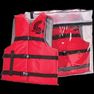 Connelly Universal Adult Nylon Life Jackets 4 Pack 932337