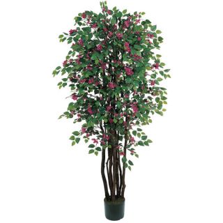 Nearly Natural Bougainvillea Tree with Pot