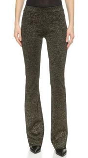 Diane von Furstenberg Metallic Knit Pants