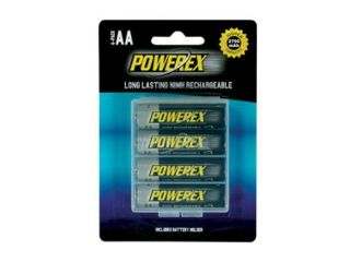 Maha PowerEx 2700 mAh NiMH Rechargeable AA Batteries (4 Pack) #MHRAA4