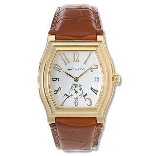 Hamilton Dodson Mens Goldtone Automatic Watch   Shopping