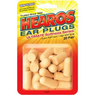 HEAROS Ultimate Ear Plugs 40 count