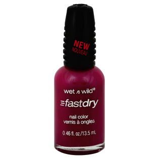 Wet N Wild Fastdry Nail Color, FuchsiaRama, 232C, 0.46 fl oz (13.5 ml