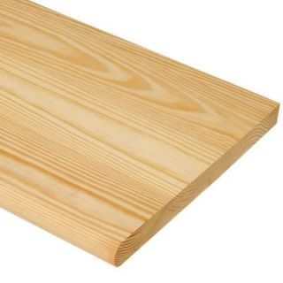 48 in. x 11 1/2 in. Unfinished Pine Stair Tread 8503E 048 HD00L
