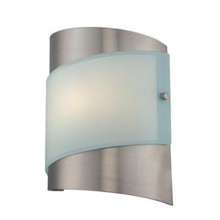 Illumine Designer 1 Light Polished Steel Sconce CLI LS 16115