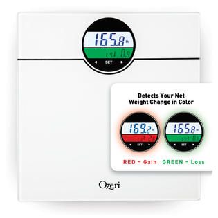 Ozeri WeightMaster 400 lbs Digital Bath Scale with BMI and Weight