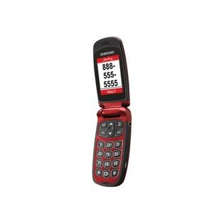 Samsung  Jitterbug Plus Mobile Phone   Ruby