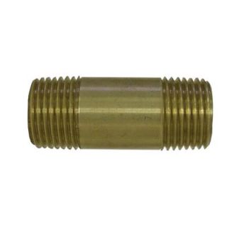 Sioux Chief 3/4 in. x 6 in. Lead Free Brass Pipe Nipple 934 30601