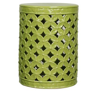 New Pacific Direct Lattice Leaves Garden Stool