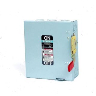 Murray General Duty 30 Amp 120 Volt Single Pole Indoor Fusible Safety Switch GP211NU