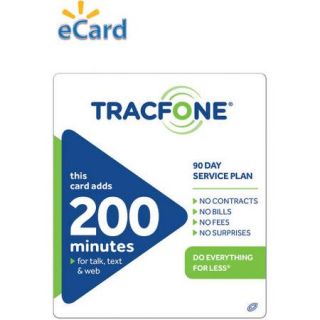  TracFone 200 Minute/90 days $39.99
