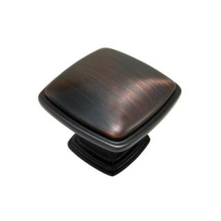 Richelieu Hardware 1 1/8 in. Oil Rubbed Bronze Knob BP81091BORB