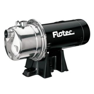 Flotec 3/4 HP Shallow Well Stainless Steel Jet Pump FP4822
