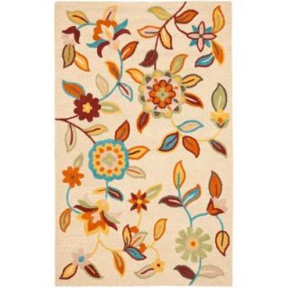 Safavieh Blossom Beige/Multi 8 ft. x 10 ft. Area Rug BLM677A 8