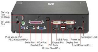 HP NZ223UT#ABA Advanced Docking Station   230 Watt, 6 x USB 2.0 Ports