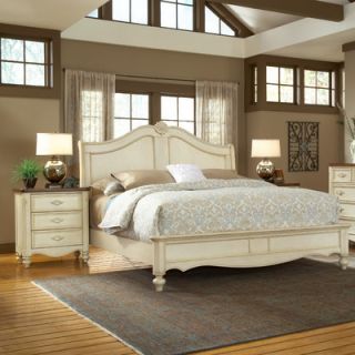 American Woodcrafters Chateau Sleigh Bedroom Collection