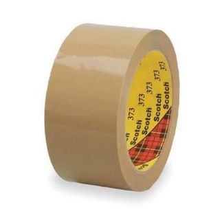 SCOTCH 373 Carton Tape,Polypropylene,Tan,72mm x 50m