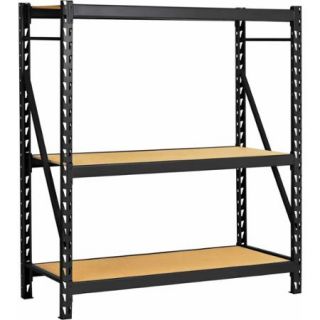 Edsal Welded Steel Rack, Black, ERZ601866PB3