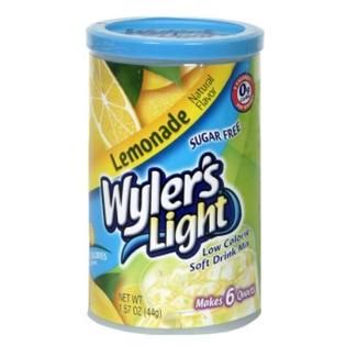 Wylers Light Soft Drink Mix, Lemonade, 1.57 oz (44 g)   Food