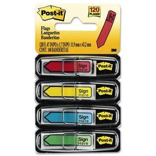 Post it SIGN HERE Arrow Flags   Office Supplies   Desk Accessories