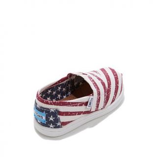 TOMS Toddler Classic Americana Canvas Slip On   8075282