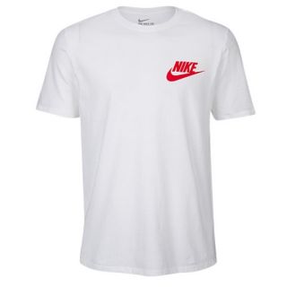 Nike Graphic T Shirt   Mens   Casual   Clothing   White/Red/Black
