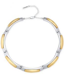 Tahari Two Tone Collar Necklace   Jewelry & Watches