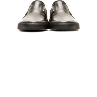 Tim Coppens Black Panelled Common Projects Edition Slip On Sneakers