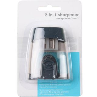 2 Hole Pencil Sharpener, Available in Multiple Colors