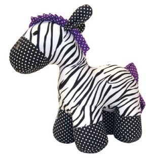 Trend Lab Grape Expectations Zebra Stuffed Toy