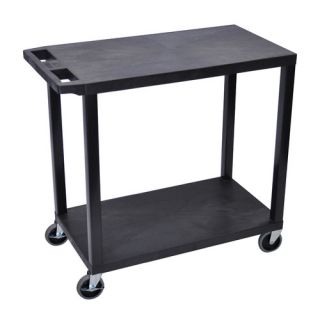 Series Utility Cart with 2 Flat Shelves