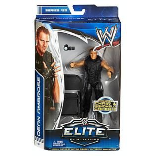 WWE Elite Collection Figure Dean Ambrose   Toys & Games   Action