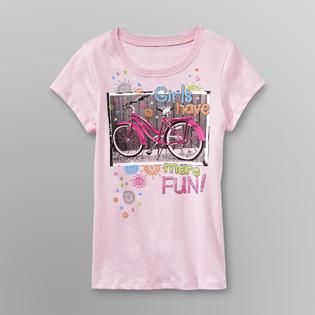 Route 66   Girls Graphic T Shirt   Bike