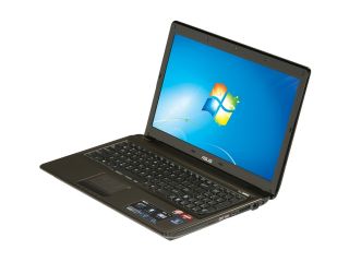 ASUS Laptop K52 Series K52DR X1 AMD Phenom II Triple Core N830 (2.1 GHz) 4 GB Memory 320 GB HDD ATI Mobility Radeon HD 5470 15.6" Windows 7 Home Premium 64 bit
