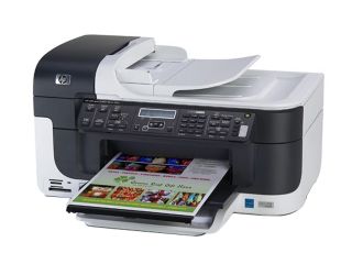 Refurbished HP Officejet J6480 CB029A Up to 31 ppm Black Print Speed 4800 x 1200 dpi Color Print Quality Wireless Thermal Inkjet MFC / All In One Color Printer