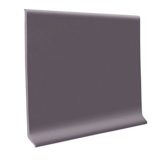 FLEXCO 6 in W x 120 ft L Charcoal Thermoplastic Rubber Wall Base