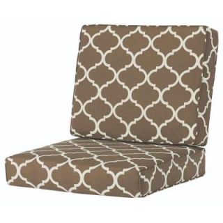 Home Decorators Collection Landview Mocha Outdoor Lounge Chair Cushion 2286810840