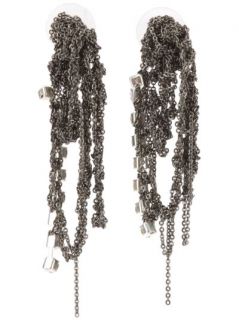 Arielle De Pinto Crochet Drop Earrings