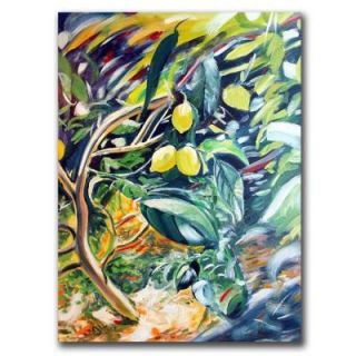 Trademark Fine Art 18 in. x 24 in. Lemon Tree Canvas Art CP017 C1824GG
