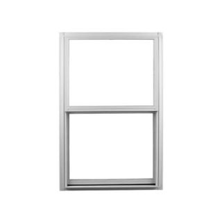 Ply Gem 31.25 in. x 59.25 in. Single Hung Aluminum Window   White 310F